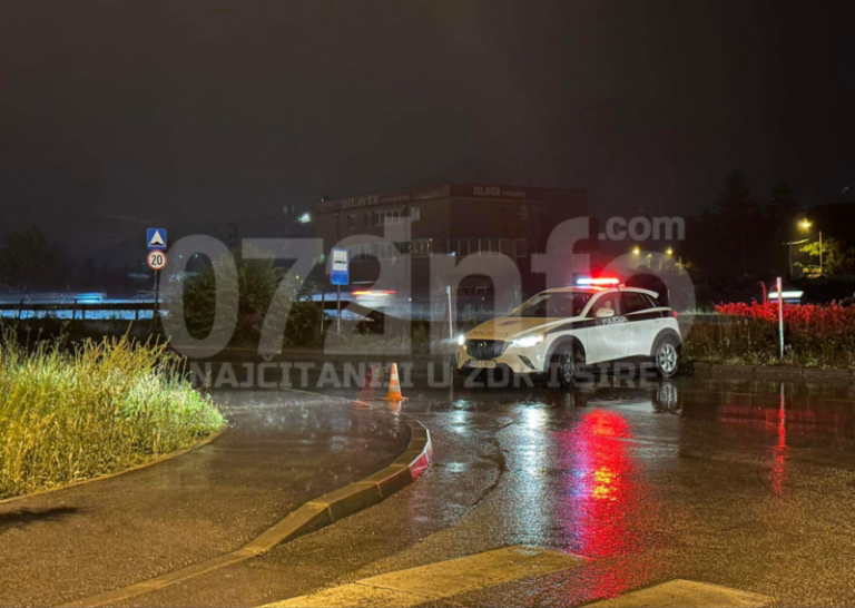 Teška nesreća u zeničkom naselju Radakovo, motociklista (22) prebačen u bolnicu (FOTO)