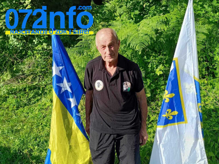 Omer Mehić (71) jedan od najstarijih učesnika na “Maršu mira 2023.”