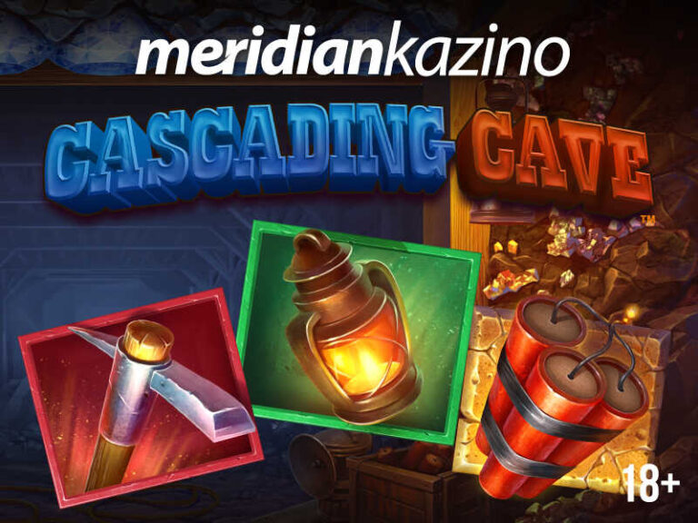 Meridian kazino: Cascading Cave –dijamantski dobitak u kazino igri!