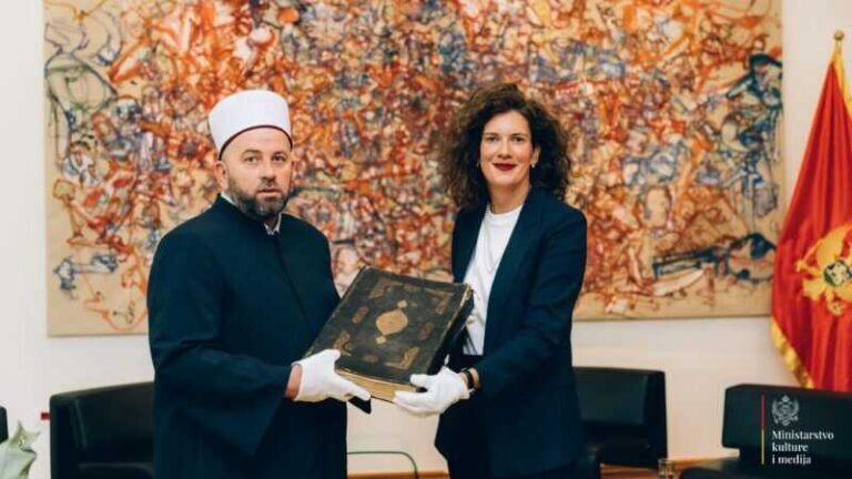 Ministarstvo opredijelilo 21 hiljadu eura za zaštitu i izradu kopije Kura’na Husein paše Boljanića