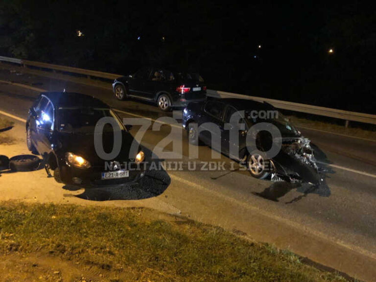 Stravična nesreća u Nemili na M-17: U sudaru pet vozila dvoje povrijeđeno (FOTO)