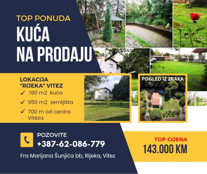 Prodaje se kuća/vikendica za porodični odmor, restoran u prirodi i slično
