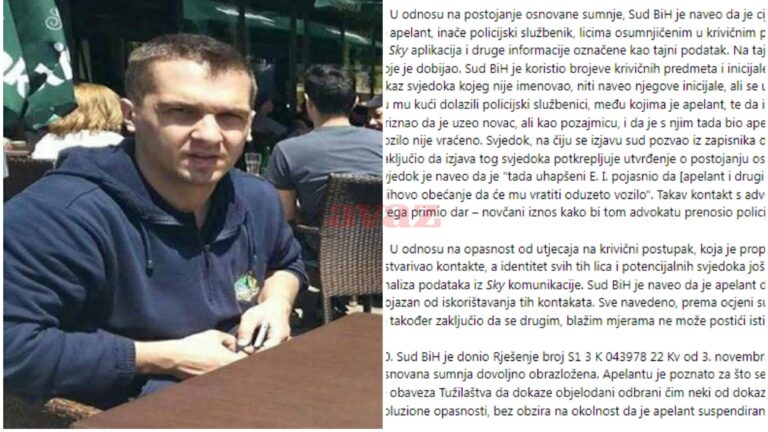 Šokantni detalji iz istrage Tužilaštva BiH: Kako su pripadnici MUP-a uzimali novac za informacije od kriminalaca, čak i one iz Sky aplikacije!