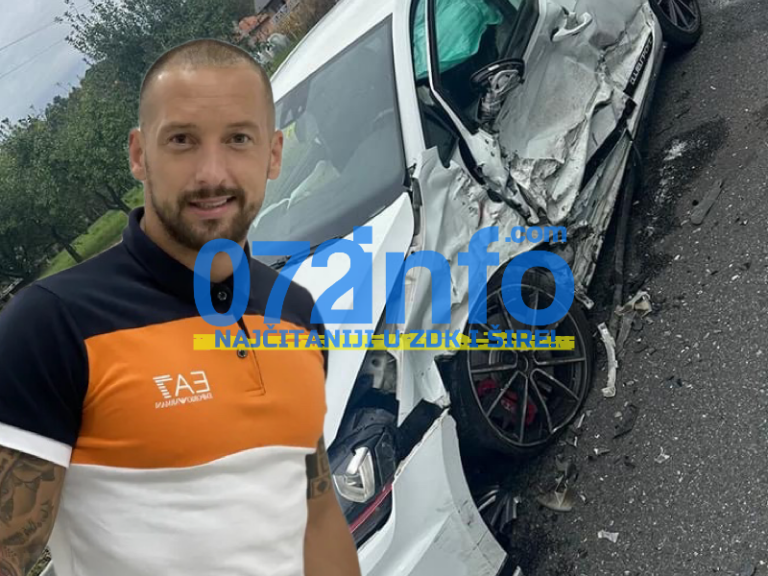 OGLASIO SE DINO DIZDAREVIĆ ZA 072INFO NAKON NESREĆE: Čovjek je zaspao i prešao na moju stranu…