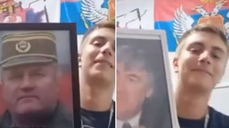 Aleksandar Đokić iz Bijeljine, koji je vrijeđao Bošnjake, sada veličao osuđene zločince Mladića i Karadžića