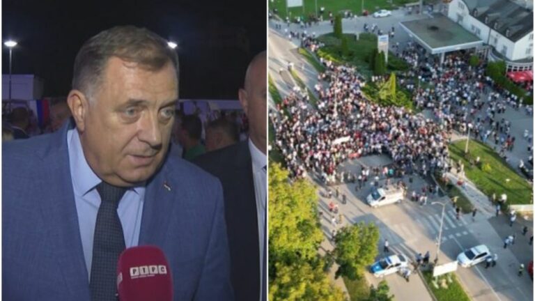 Dodik tvrdi da je na na skupovima bilo 12.000 ljudi, fotografije ga demantuju