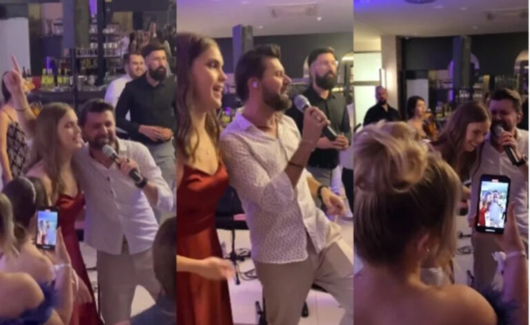 Lana Pudar zapjevala s Amelom Ćurićem na bratovoj svadbi: ‘Što nas ima, mašala’