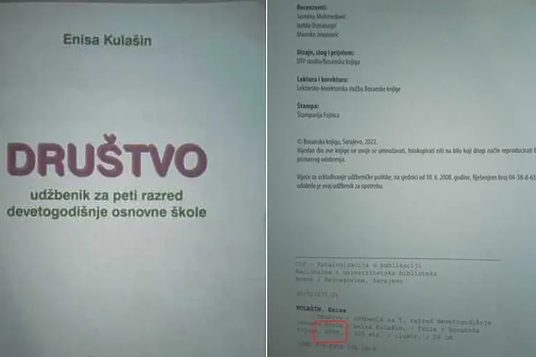 Učenici u FBiH već 15 godina uče pogrešne tvrdnje o svojoj državi, sporni udžbenik odobren 2008.