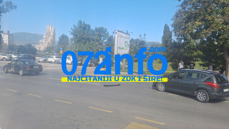 Saobraćajna nesreća u centru Zenice
