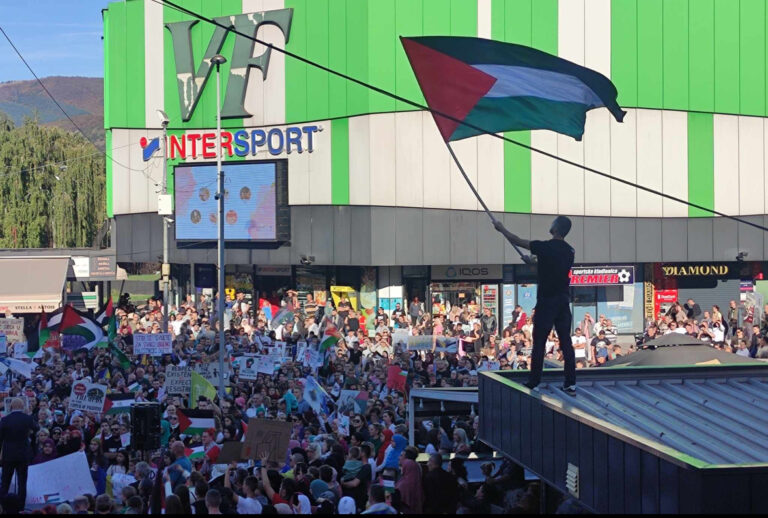U Zenici održan veliki skup podrške Palestini
