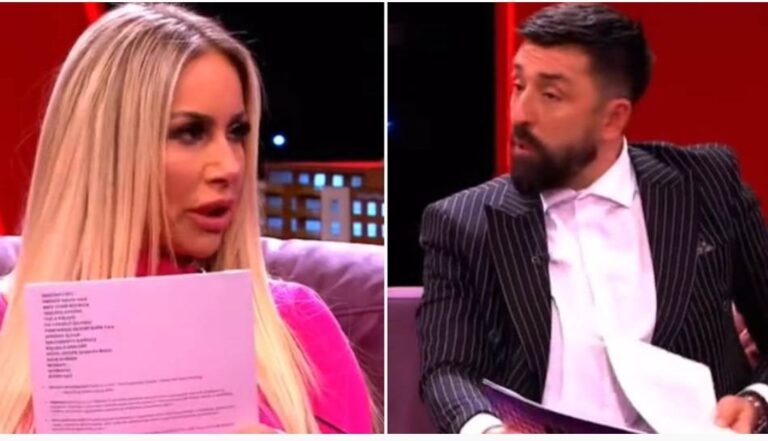 Svađa Selme Bajrami i Ognjena Amidžića u njegovoj emisiji: “Selma ne miješam ti se u pjesme, nemoj ni ti meni u pitanja”