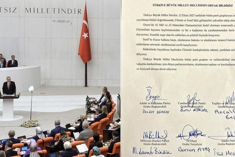 Izraelski napad ujedinio sve stranke u turskom parlamentu: Potpisana zajednička deklaracija