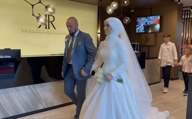 Čestitke mladencima: Objavljene nove fotografije i video s vjenčanja Mahire Ahmiš