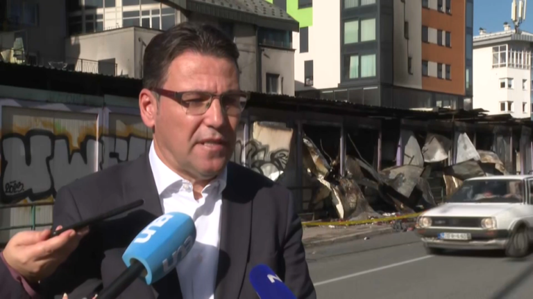 Jasmin Terović iznio nove detalje o požaru na pijaci “Kvadrant”: ‘Sve je pod čudnim okolnostima…’