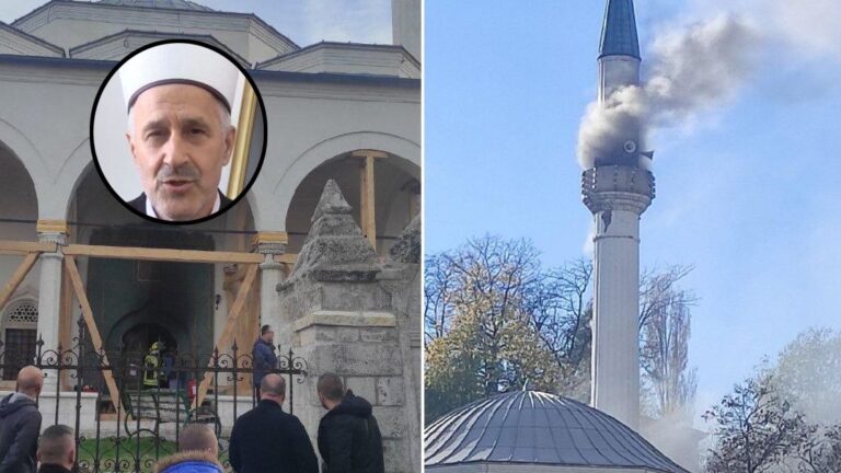 Nakon požara na munari džamije Husejnije: Šta je uzrok?