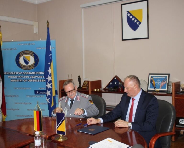 Njemačka donirala 410.000 eura za Oružane snage BiH