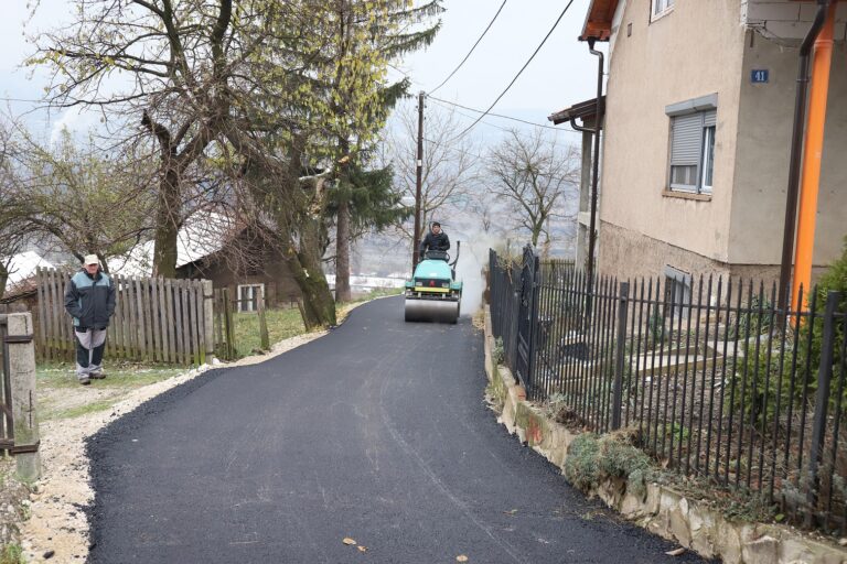 Sanacija ulice Mirka Davidovića u MZ Donja Gračanica