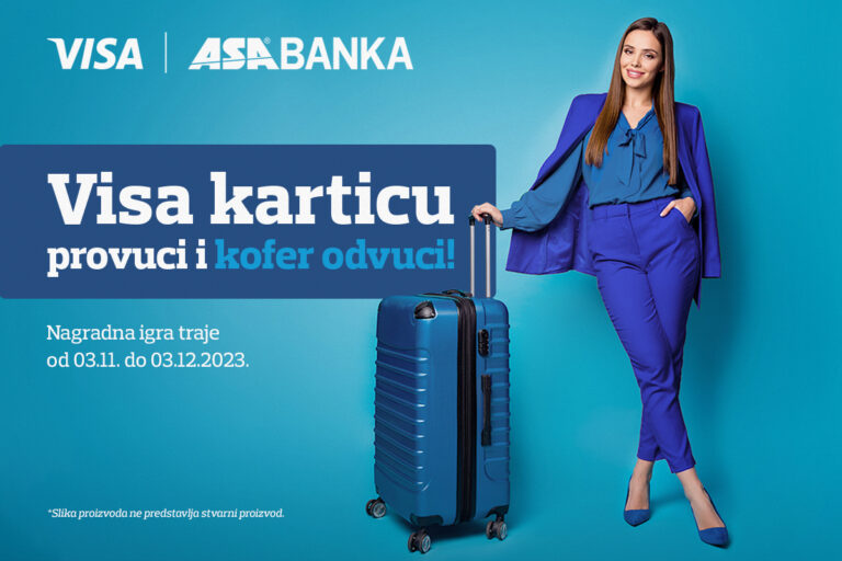 Visa karticu provuci i kofer odvuci