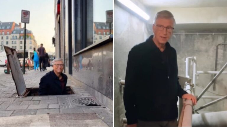 Bil Gejts objavio neobičan snimak na Instagramu: Šta radi u kanalizaciji