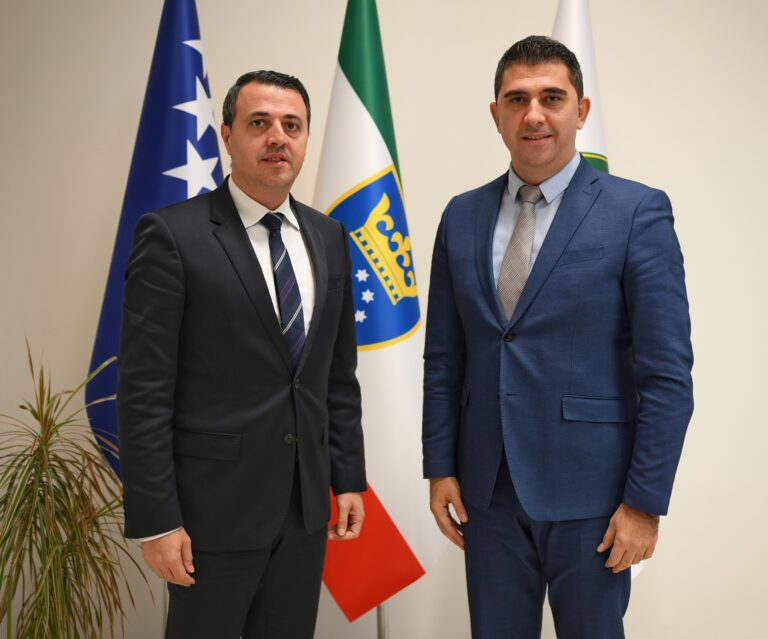 Ministar Šabani: Danas smo dobili informacije od gradonačelnika Ganića za potrebne investicije u Gradu Visoko