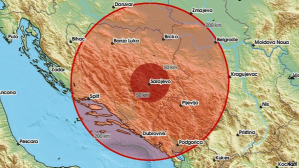 Zemljotres zabilježen u BiH: “Zatreslo fino”