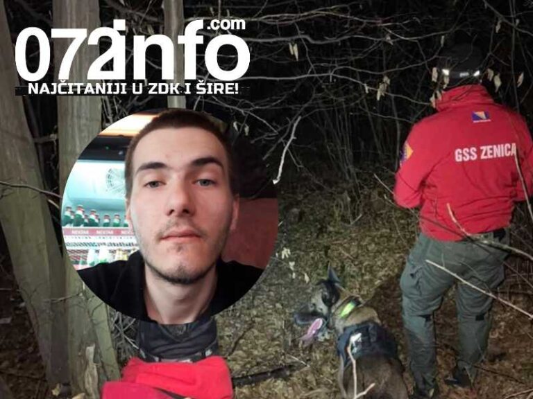 DIVNE VIJESTI: Pronađen nestali Zeničanin Mirza Vukčić