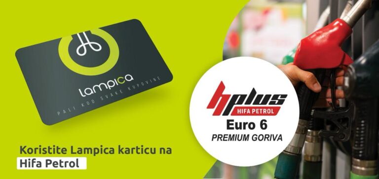 Lampica na Hifa Petrol pumpama