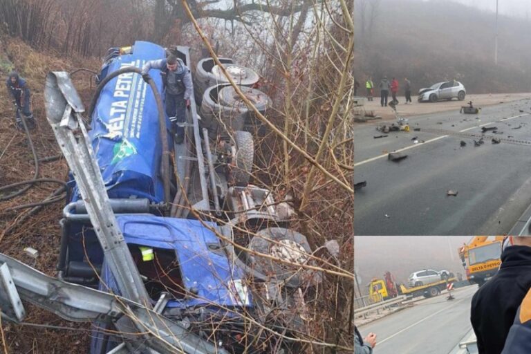 Žestok sudar na cesti Zenica – Kakanj, cisterna nakon kontakta s autom sletjela u provaliju