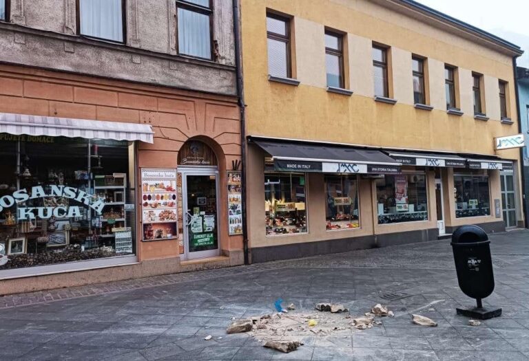 Sumiraju se posljedice sinoćnjeg potresa na području Zenice