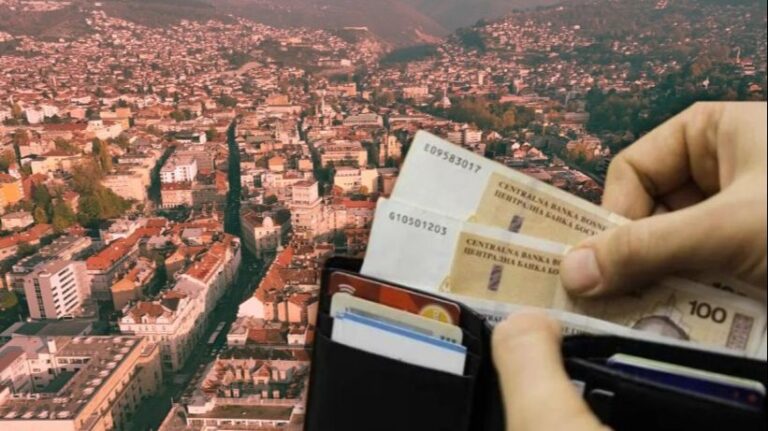 Prosječna plata u Kantonu Sarajevo za 23 posto veća od prosjeka u FBiH