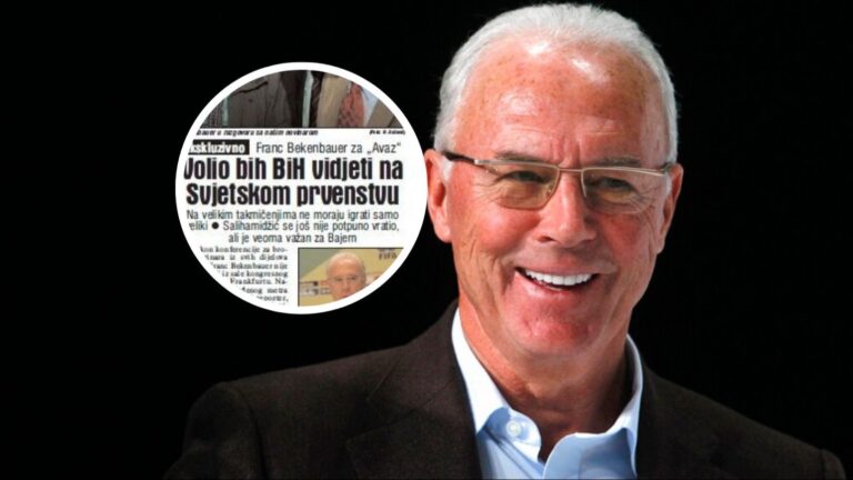 Ovako je Čuveni Bekenbauer govorio o BiH, navijačima, Salihamidžiću…