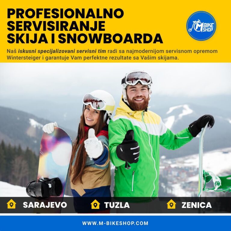 M-BIKE ZENICA: Posjetite najsavremeniji SKI SHOP u gradu