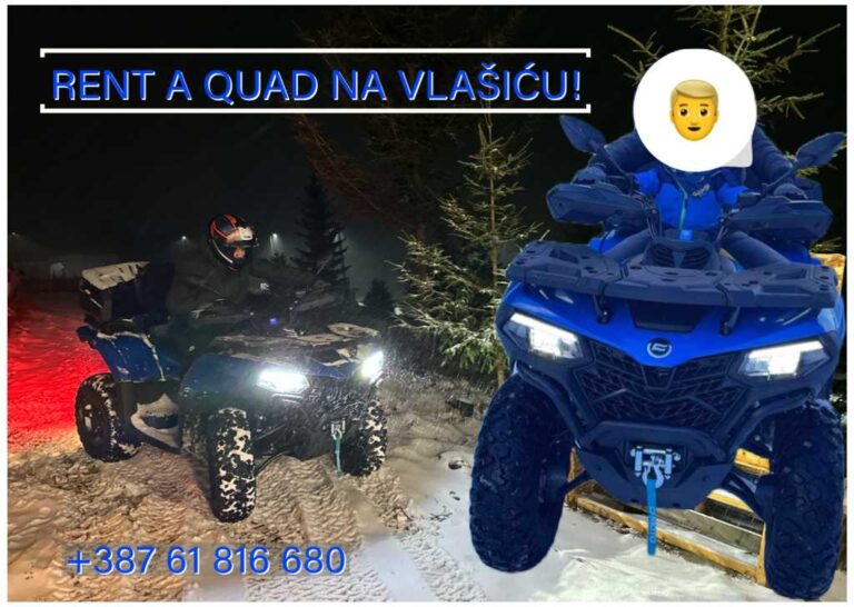 Rent a quad na Vlašiću