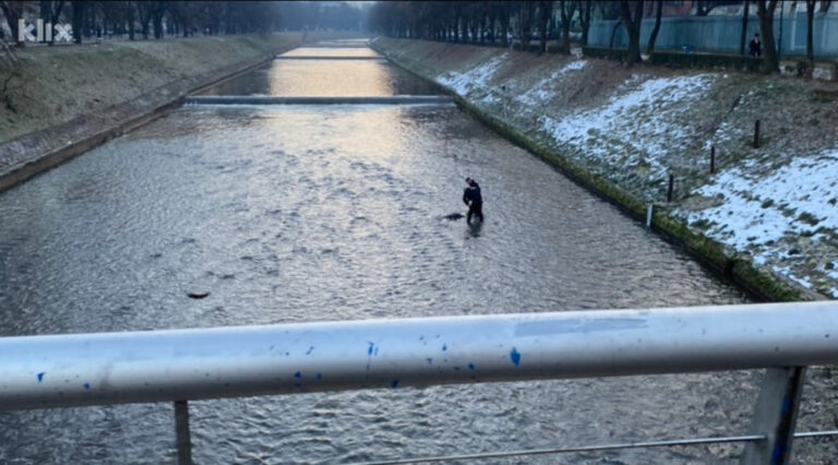 Sarajevo: U Miljacki na Vilsonovom šetalištu pronađeno beživotno tijelo