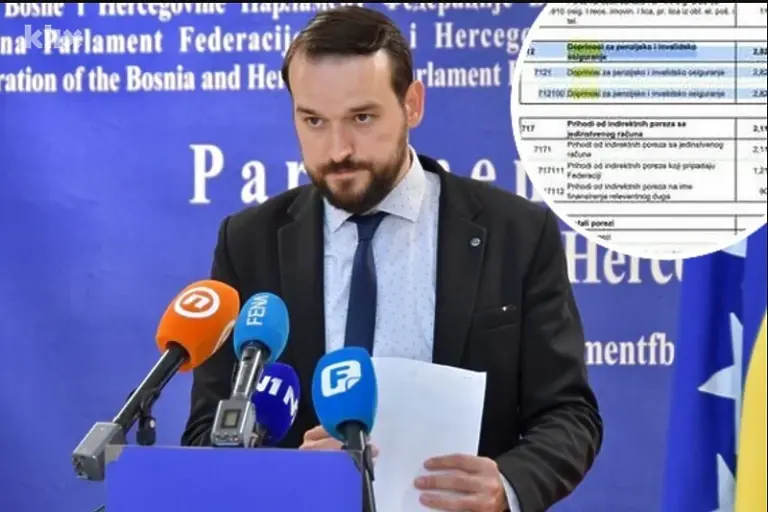 Čavalić: Prijedlog budžeta FBiH pokazuje da u 2024. godini nema govora o minimalnoj plati od 1.000 KM