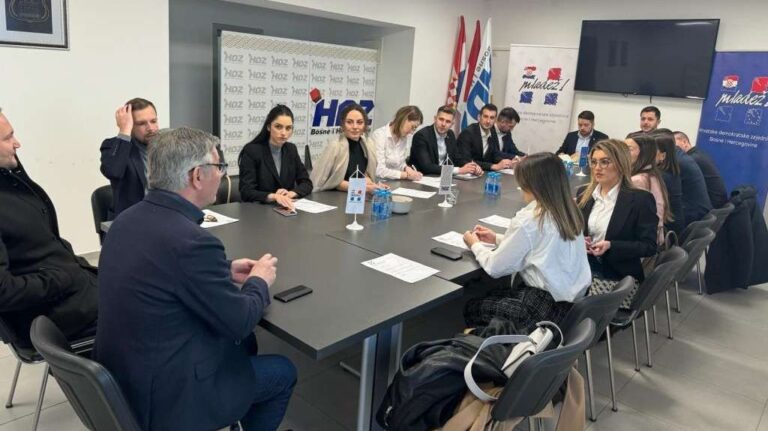 Mladež HDZ-a BiH: Poštivanje Ustava i konstitutivnih naroda ili neka “građani” idu bez nas