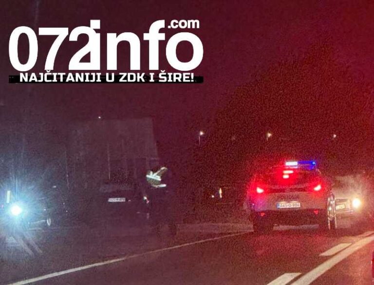 Nesreća na M-17 u Zenici, ima povrijeđenih