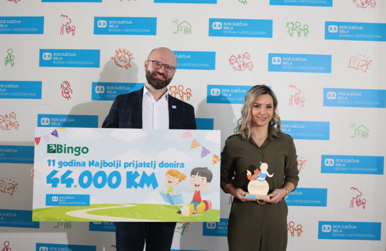 Bingo već 11 godina najbolji prijatelj SOS Dječijih sela u BiH