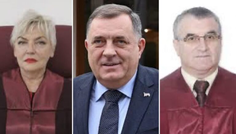 Obrat na Sudu BiH: Sudija Mirsad Strika zatražio presignaciju, Miloradu Dodiku sudit će sutkinja Sena Uzunović!
