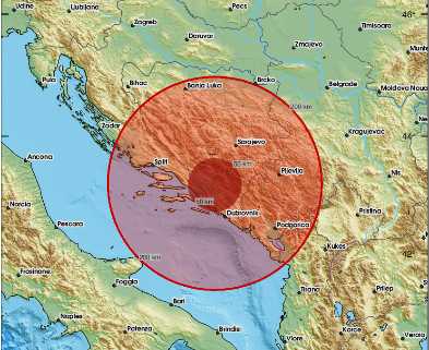 Zemljotres pogodio BiH: ‘Zatutnjalo je’