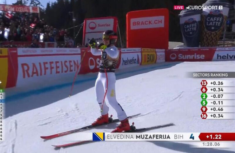 Elvedina Muzaferija ostvarila najbolji rezultat bh. skijanja u Svjetskom kupu!