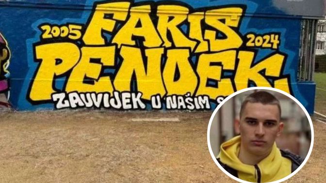 U Štutgartu napravljen mural u znak sjećanja na Farisa Pendeka