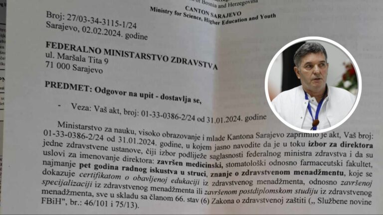 Ismet Gavrankapetanović ispunjava sve uvjete da bude direktor KCUS-a