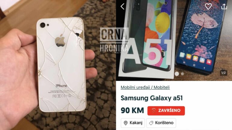 Ahmeda prevario Bilal iz Kaknja: “Umjesto Samsunga, poslao mu slupan Iphone pa ga blokirao”
