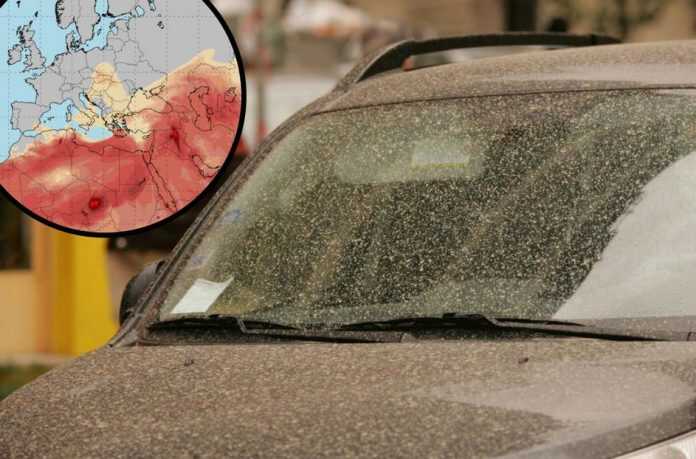 Ne perite automobile: Sladić kaže da nam dolazi saharski pijesak
