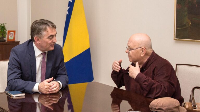 Komšić: Odlazak Abdulaha Sidrana je veliki gubitak za naše društvo