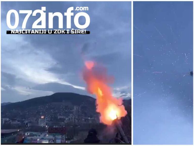 Pucanj topa sa Crkvičkog brda u Zenici označio početak ramazana