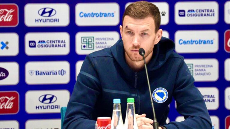 Džeko: “Na baraž gledati kao na zadnju šansu i uraditi sve za odlazak na Euro”