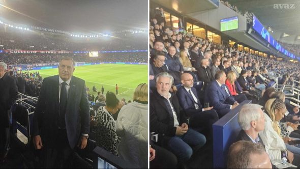 Milorad Dodik na poziv predsjednika PSG-a prisustvovao utakmici sa Barcelonom