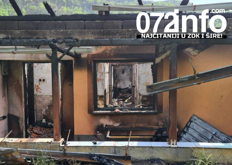 Pogledajte stravične scene unutrašnjosti potpuno izgorjele kuće u Hajkovićima kod Zenice (FOTO/VIDEO)